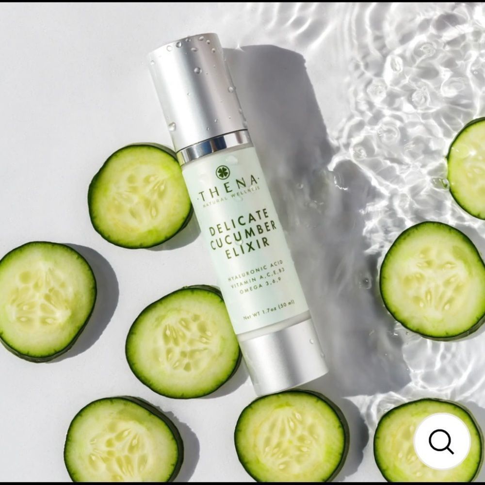 NEW Delicate Cucumber Elixir by THENA Natural Wellness 1.7fl oz